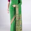 Green Blended Paithani Silk Saree