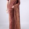 Pure Silk Magenta Dual Tone Kanchipuram Saree