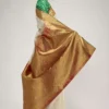 Suvarna- Pure Silk Pure Zari Off White Kanchipuram Saree