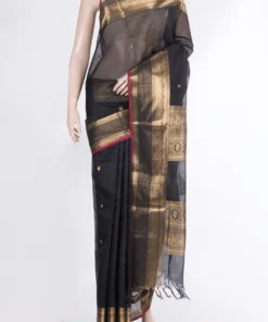 Black Silk Cotton Saree